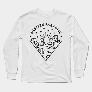 Western Paradise Long Sleeve T-Shirt